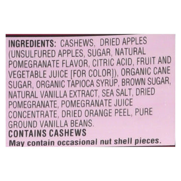 Sahale Snacks Glazed Nuts - Cashews With Pomegranate And Vanilla - 1.5 Oz - Case Of 9 - Maras Green