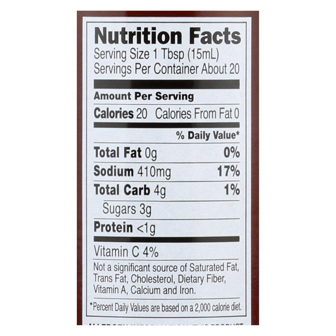 San - J Asian Cooking Sauce - Teriyaki - Case Of 6 - 10 Fl Oz. - Maras Green