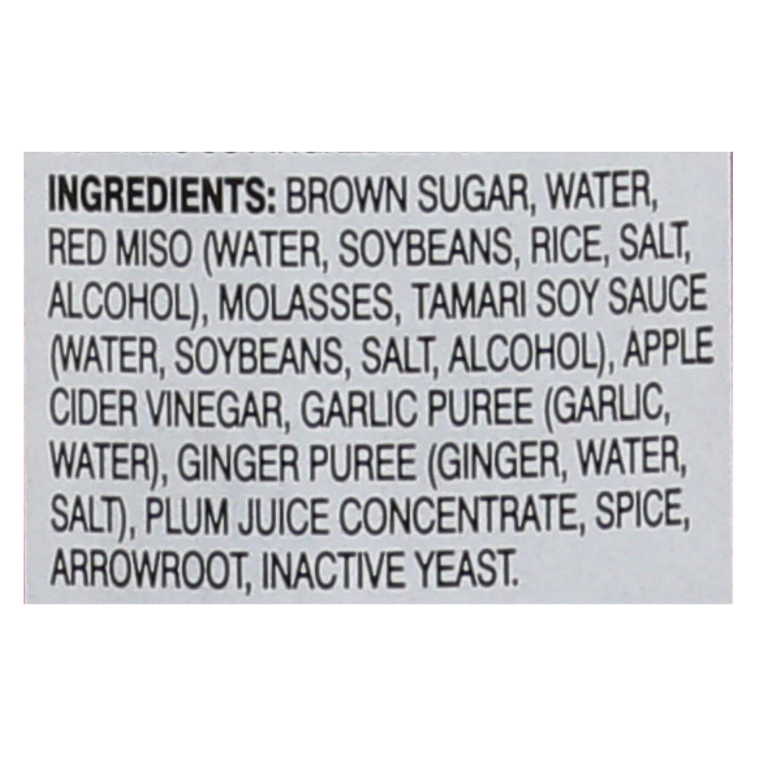 San - j Sauce - Hoisin - Gluten Free - Case Of 6 - 10 Fl Oz - Maras Green