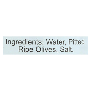 Santa Barbara California Ripe Olives - Medium Pitted - Case Of 12 - 6 Oz. - Maras Green