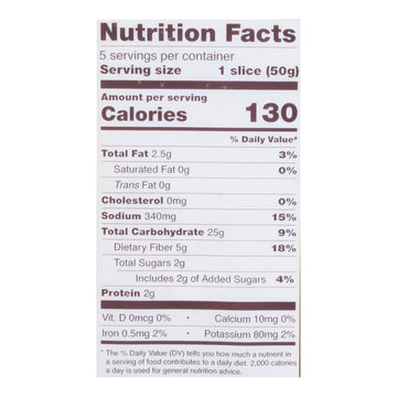 Schar - Bread Deli Style Seeded - Case Of 5 - 8.8 Oz - Maras Green