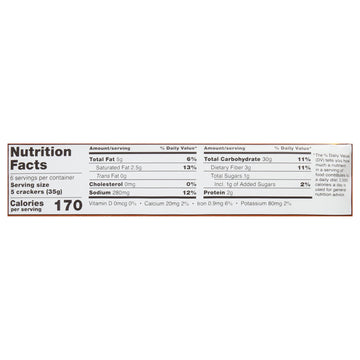 Schar - Crackers Multigrn Table - Case Of 5 - 7.4 Oz - Maras Green