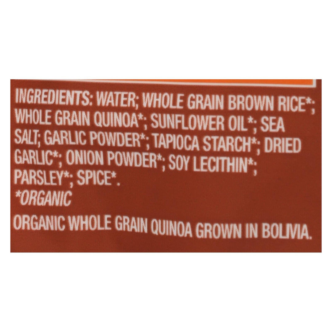 Seeds Of Change Organic Quinoa And Brown Rice With Garlic - Case Of 12 - 8.5 Oz. - Maras Green