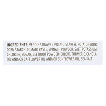 Sensible Portions Garden Veggie Straws - Sea Salt - Case Of 12 - 5 Oz. - Maras Green