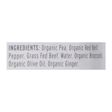 Serenity Kids - Pouch Beef Ginger - Case Of 6 - 3.5 Oz - Maras Green