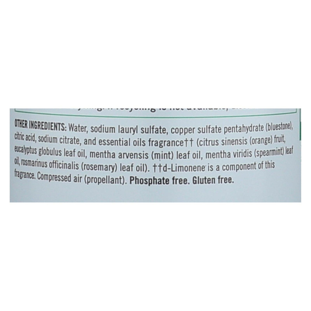Seventh Generation Spray Disinfectant - Eucalyptus Spearmint Thyme - Case Of 8 - 13.9 Oz - Maras Green