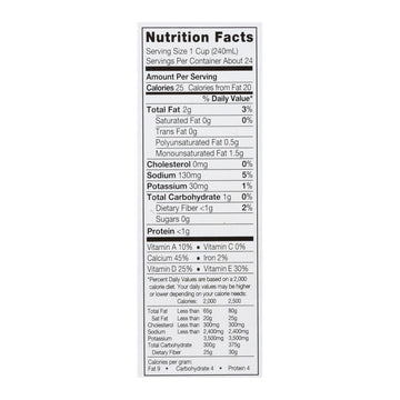 Silk Pure Almond Milk - Unsweetened Vanilla - Case Of 6 - 32 Fl Oz. - Maras Green