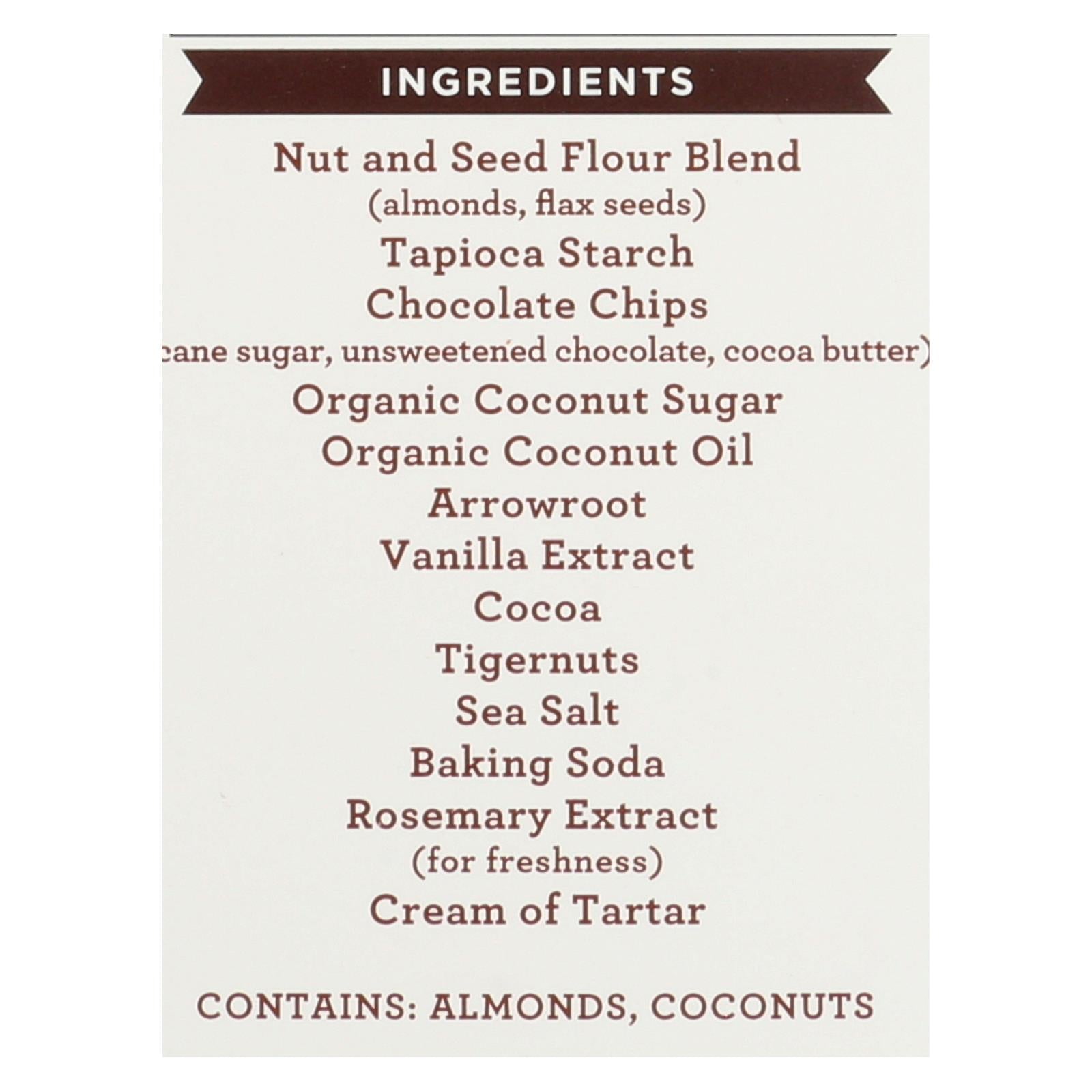 Simple Mills Cookies - Crunchy Double Chocolate - Case Of 6 - 5.5 Oz - Maras Green