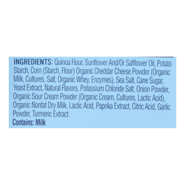 Simply 7 - Chips Quinoa Cheddar - Case Of 8 - 3.5 Oz - Maras Green