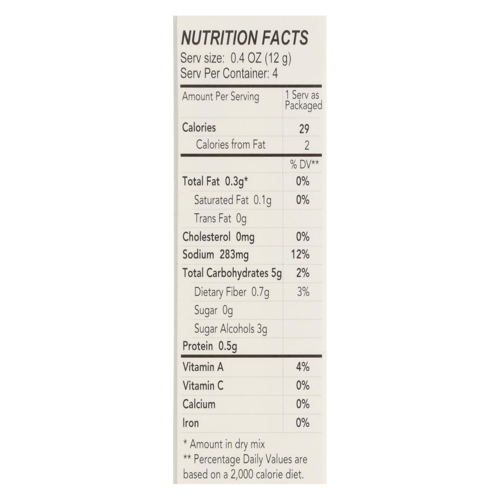 Simply Delish Chocolate Pudding & Pie Filling - Case Of 6 - 1.7 Oz - Maras Green