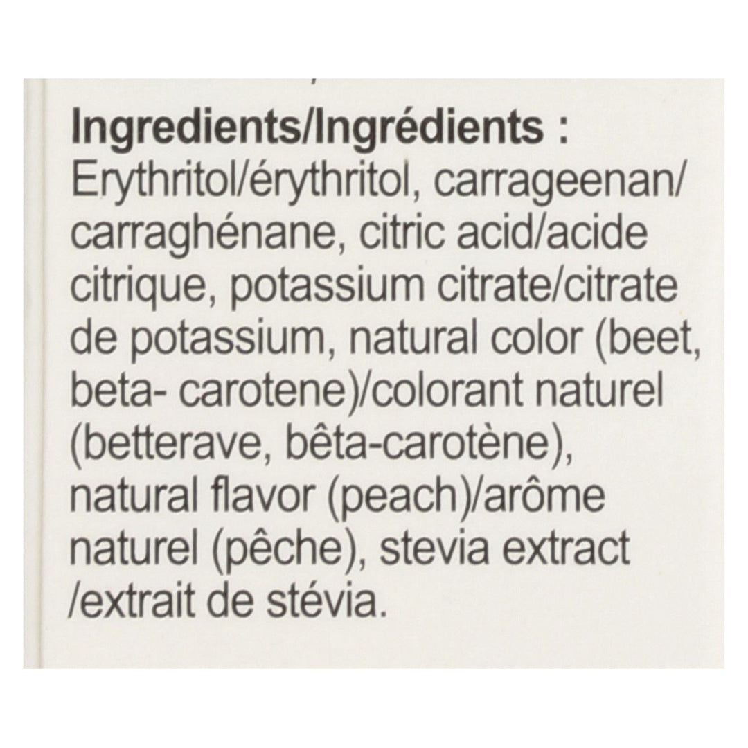 Simply Delish Jel Dessert - Peach - Case Of 6 - 1.6 Oz. - Maras Green