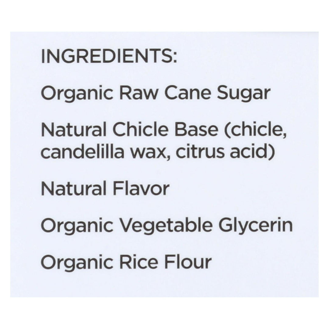 Simply Gum All Natural Gum - Fennel Licorice - Case Of 12 - 15 Count - Maras Green