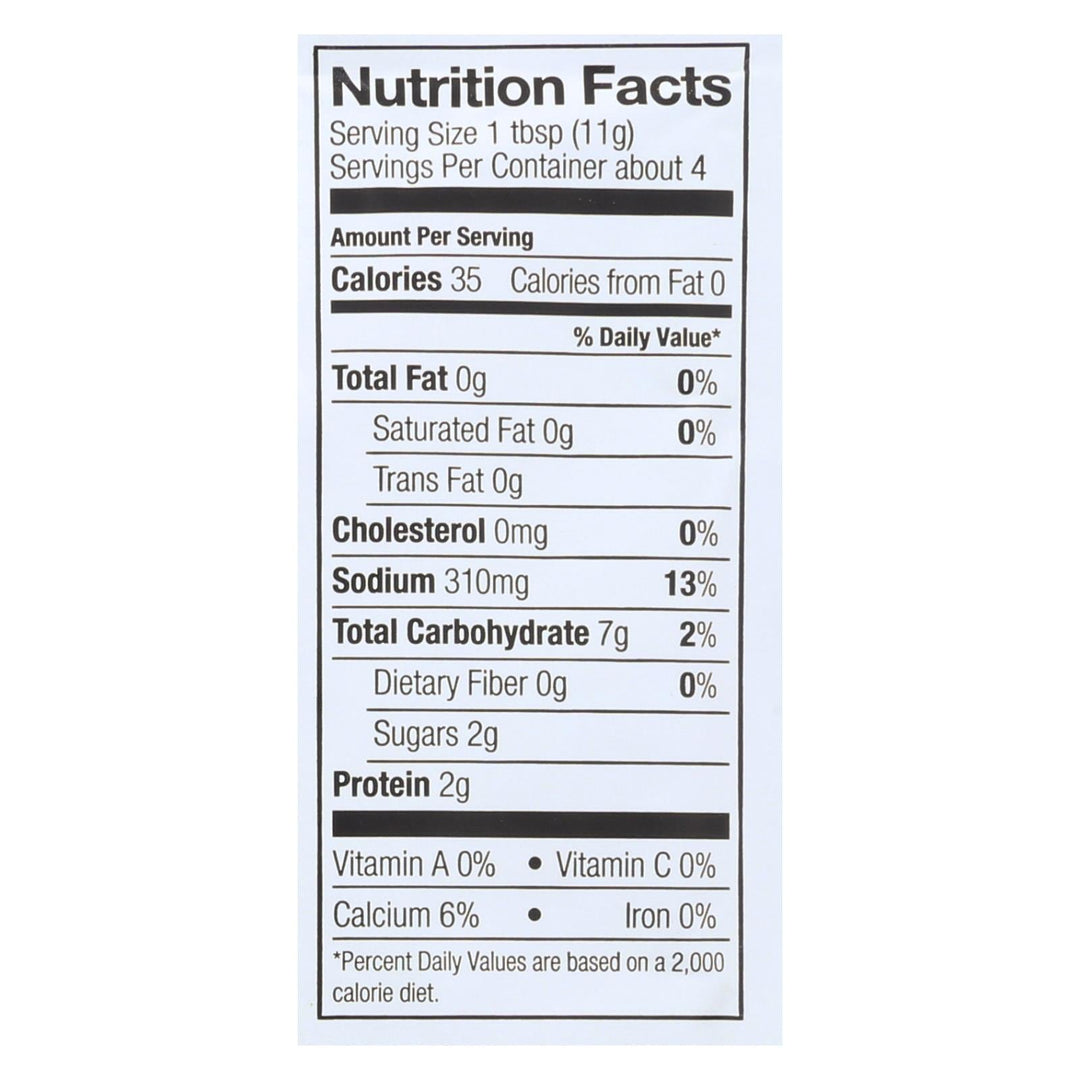 Simply Organic Alfredo Seasoning Mix - Case Of 12 - 1.48 Oz. - Maras Green