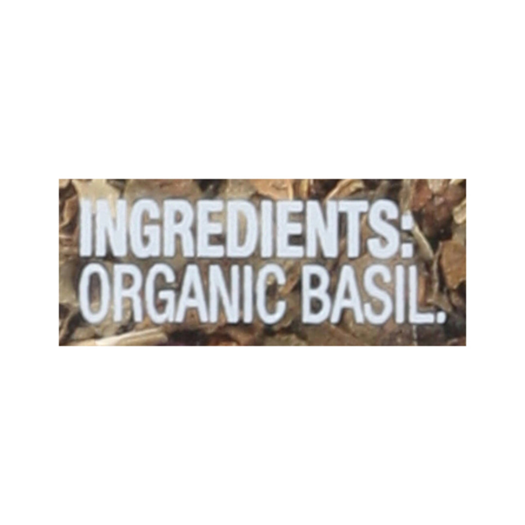 Simply Organic - Basil Organic - Case Of 6 - 0.54 Ounces - Maras Green