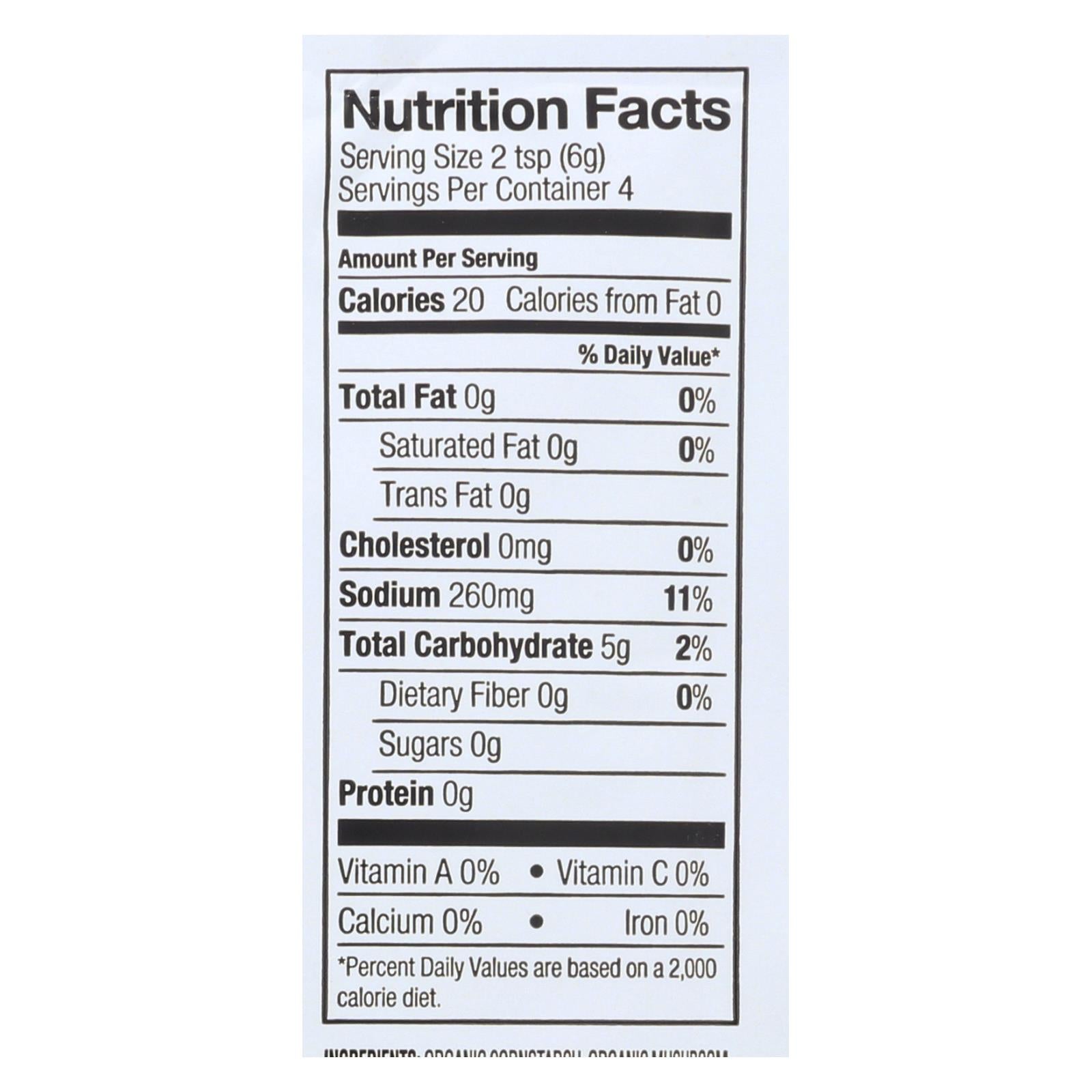 Simply Organic Seasoning Mix - Mushroom Sauce - Case Of 12 - 0.85 Oz. - Maras Green