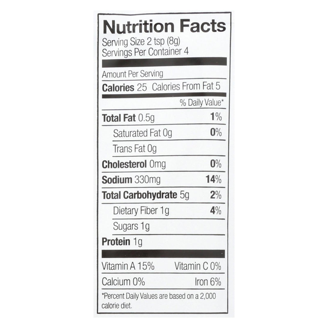 Simply Organic Spicy Taco Seasoning Mix - Case Of 12 - 1.13 Oz. - Maras Green