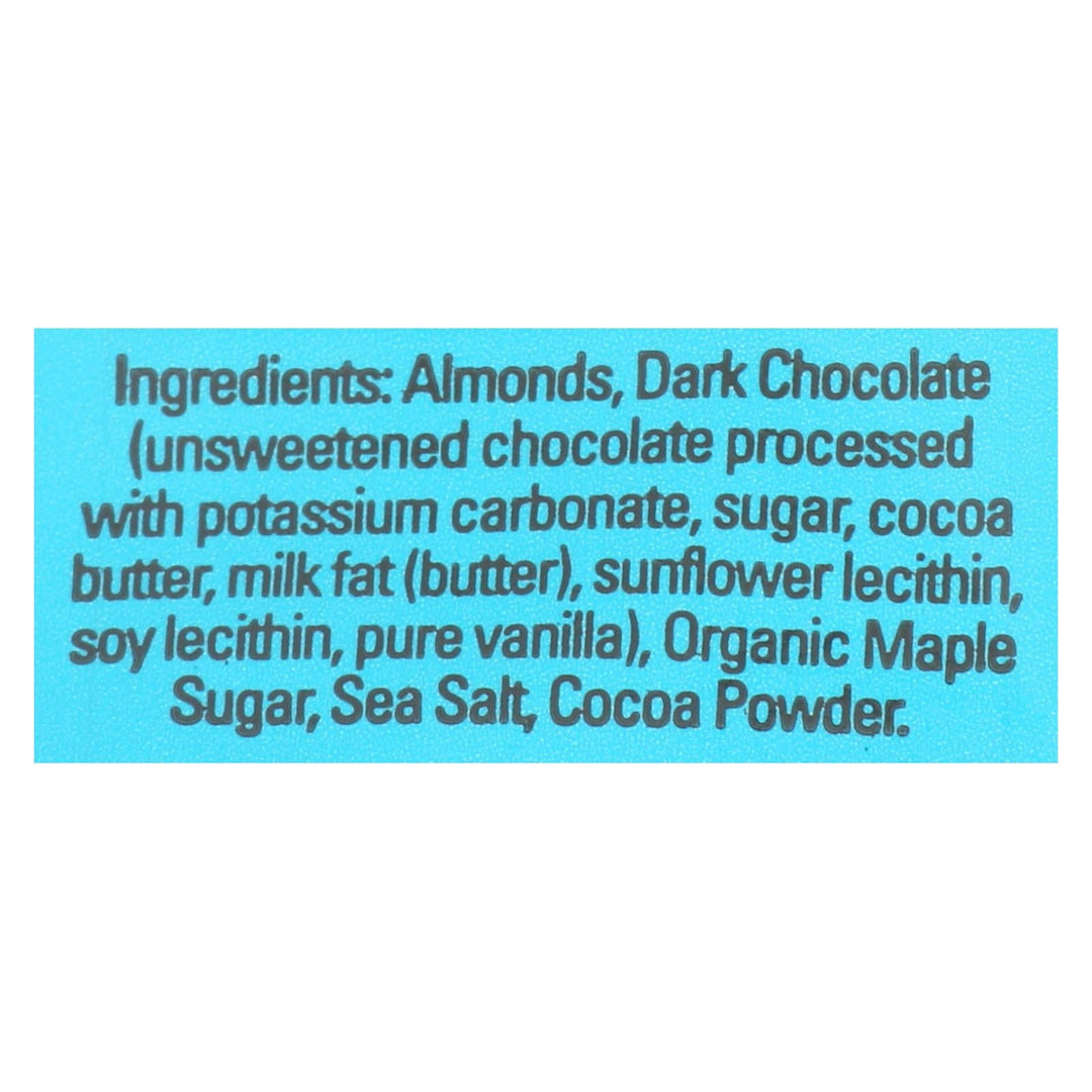 Skinnydipped - Dip Almond Mini Dark Chocolate Cocoa - Case Of 24 - 0.46 Oz - Maras Green