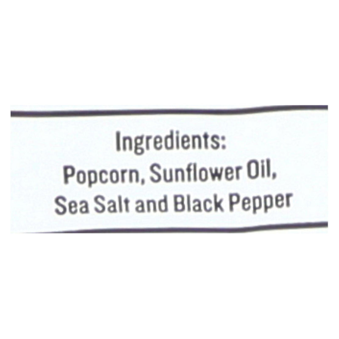 Skinnypop Popcorn Skinny Pop - Sea Salt And Black Pepper - Case Of 12 - 4.4 Oz. - Maras Green