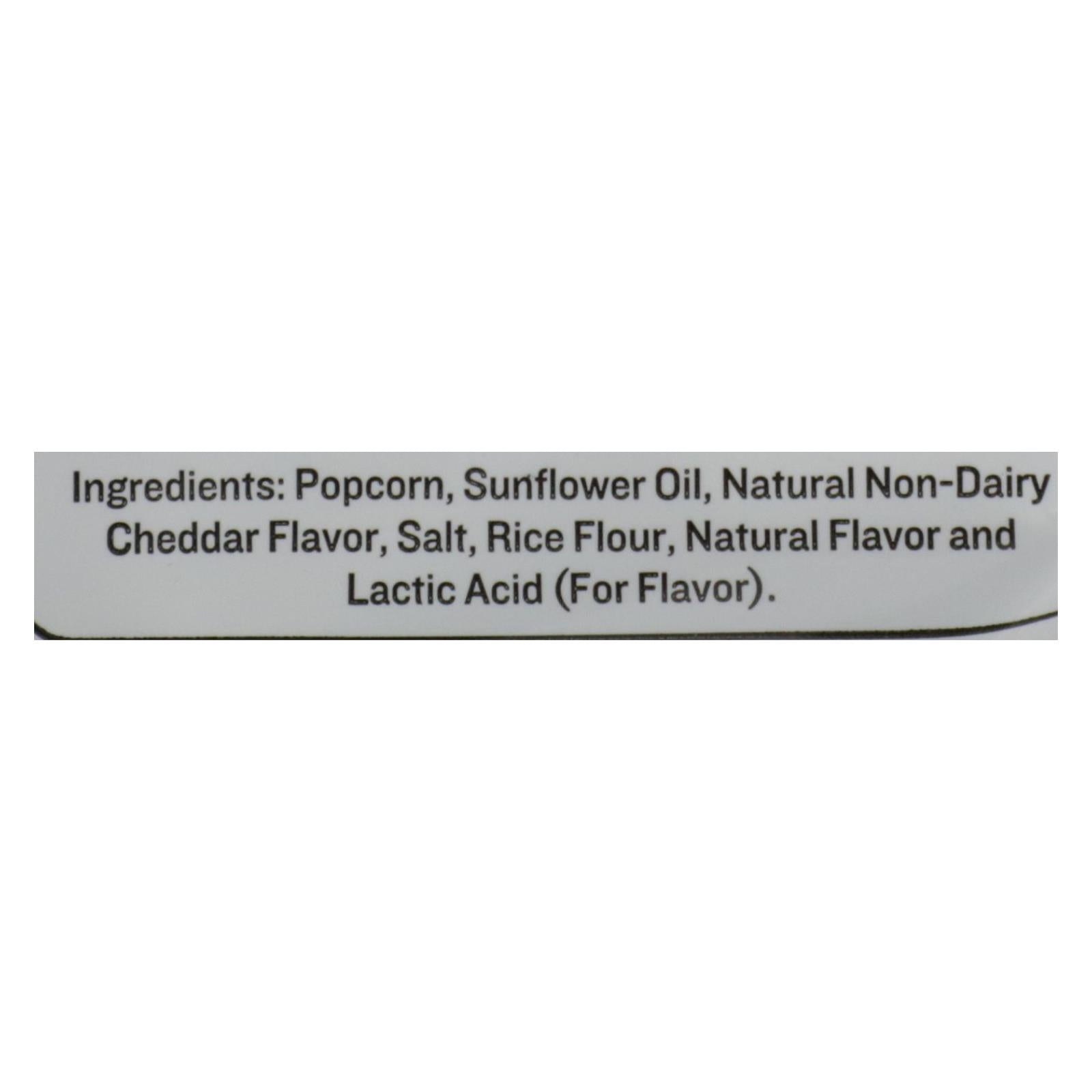 Skinnypop Popcorn Skinny Snack Flavored Popcorn White Cheddar - Case Of 12 - 1 Oz - Maras Green