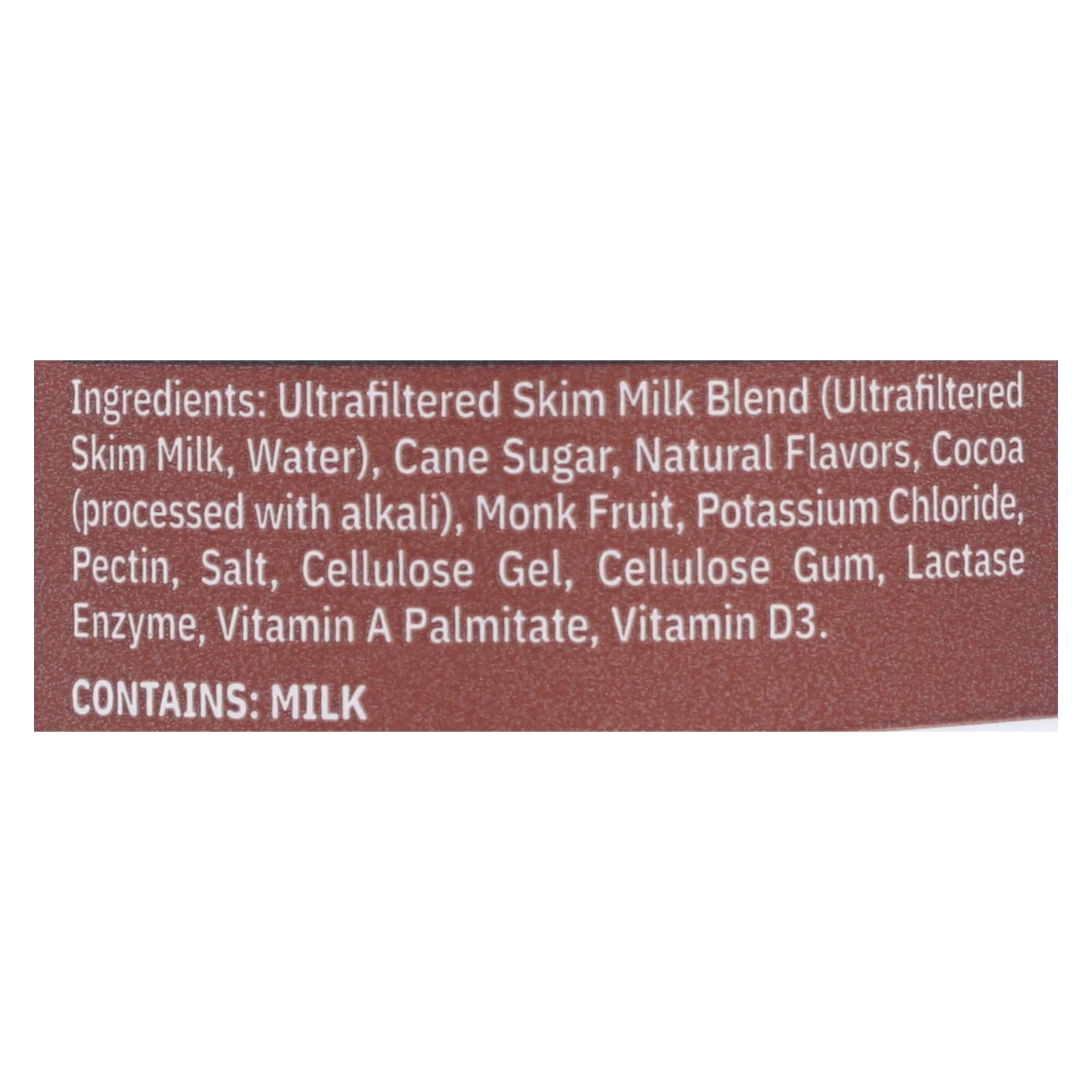 Slate Milk - Milk Aseptic Lf Chocolate - Case Of 12 - 11 Fz - Maras Green