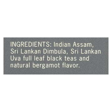 Smith Teamaker Black Tea - Lord Bergamot - Case Of 6 - 15 Bags - Maras Green