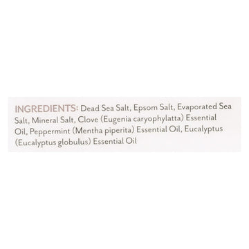 Soothing Touch Bath Salts - Muscle Soak - Case Of 6 - 8 Oz - Maras Green