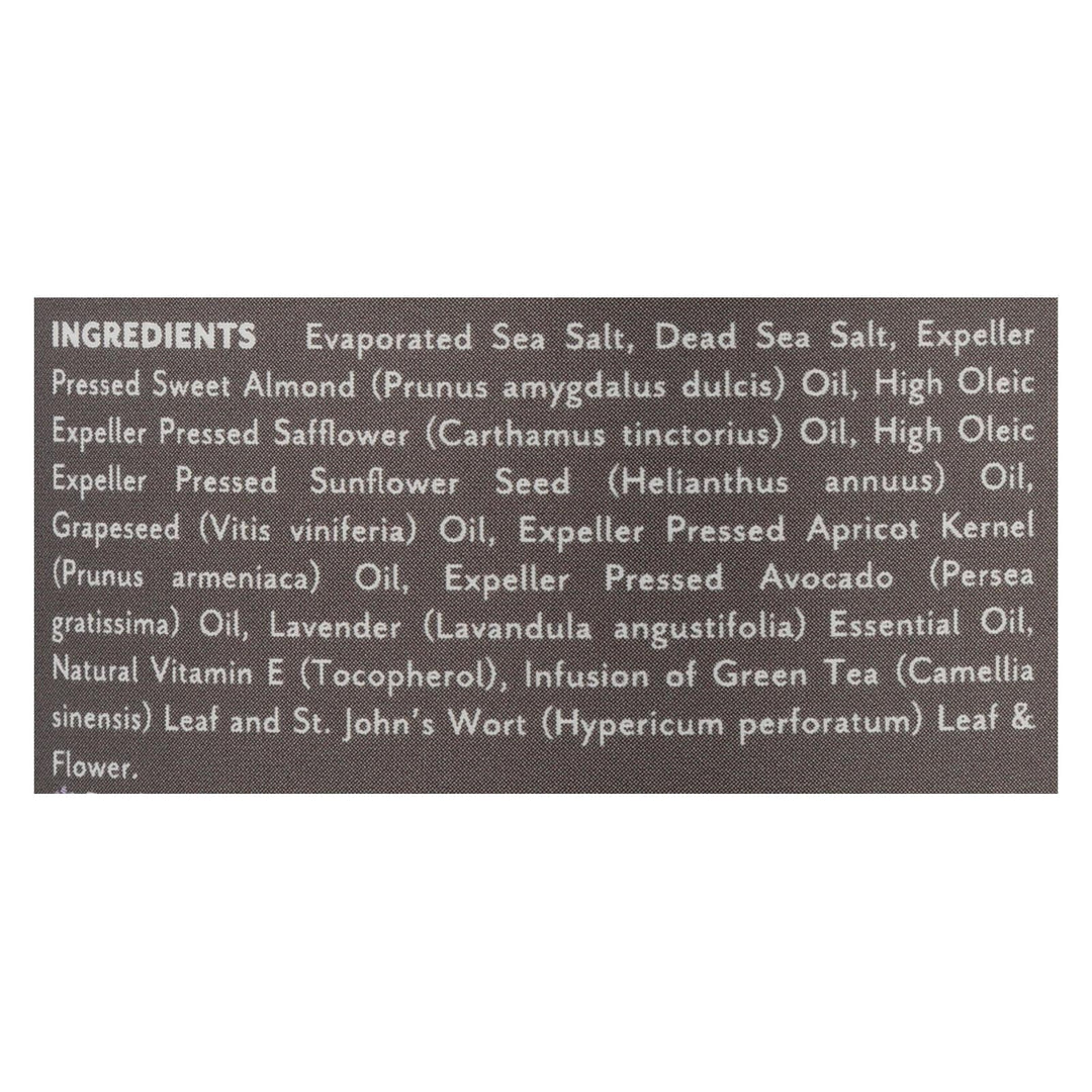 Soothing Touch Salt Scrub - Lavender - 20 Oz - Maras Green