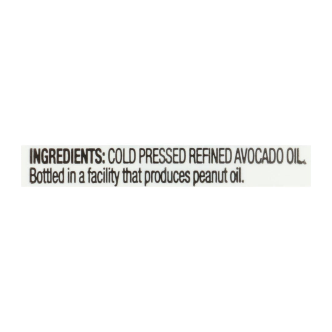 Spectrum Naturals Avocado Oil - Refined - 8 Oz - Case Of 6 - Maras Green