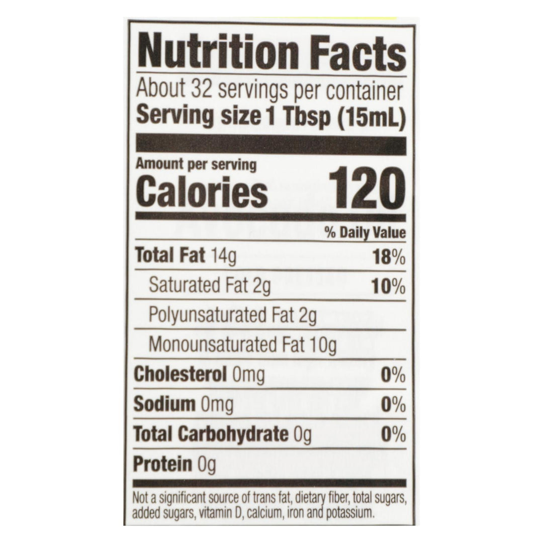 Spectrum Naturals - Avocado Oil Rfnd Cld Prsd - Case Of 6 - 16 Fz - Maras Green