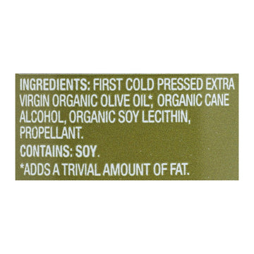 Spectrum Naturals Organic Extra Virgin Olive Spray Oil - Case Of 6 - 5 Fl Oz. - Maras Green