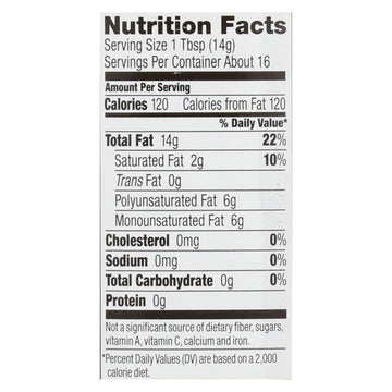Spectrum Naturals Organic Unrefined Toasted Sesame Oil - Case Of 6 - 8 Fl Oz. - Maras Green