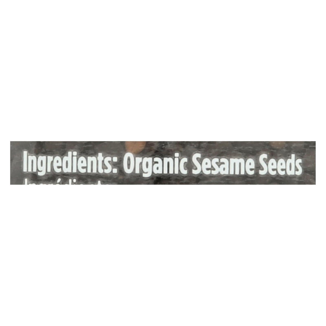 Spicely Organics - Organic Sesame - Black - Case Of 3 - 2 Oz. - Maras Green