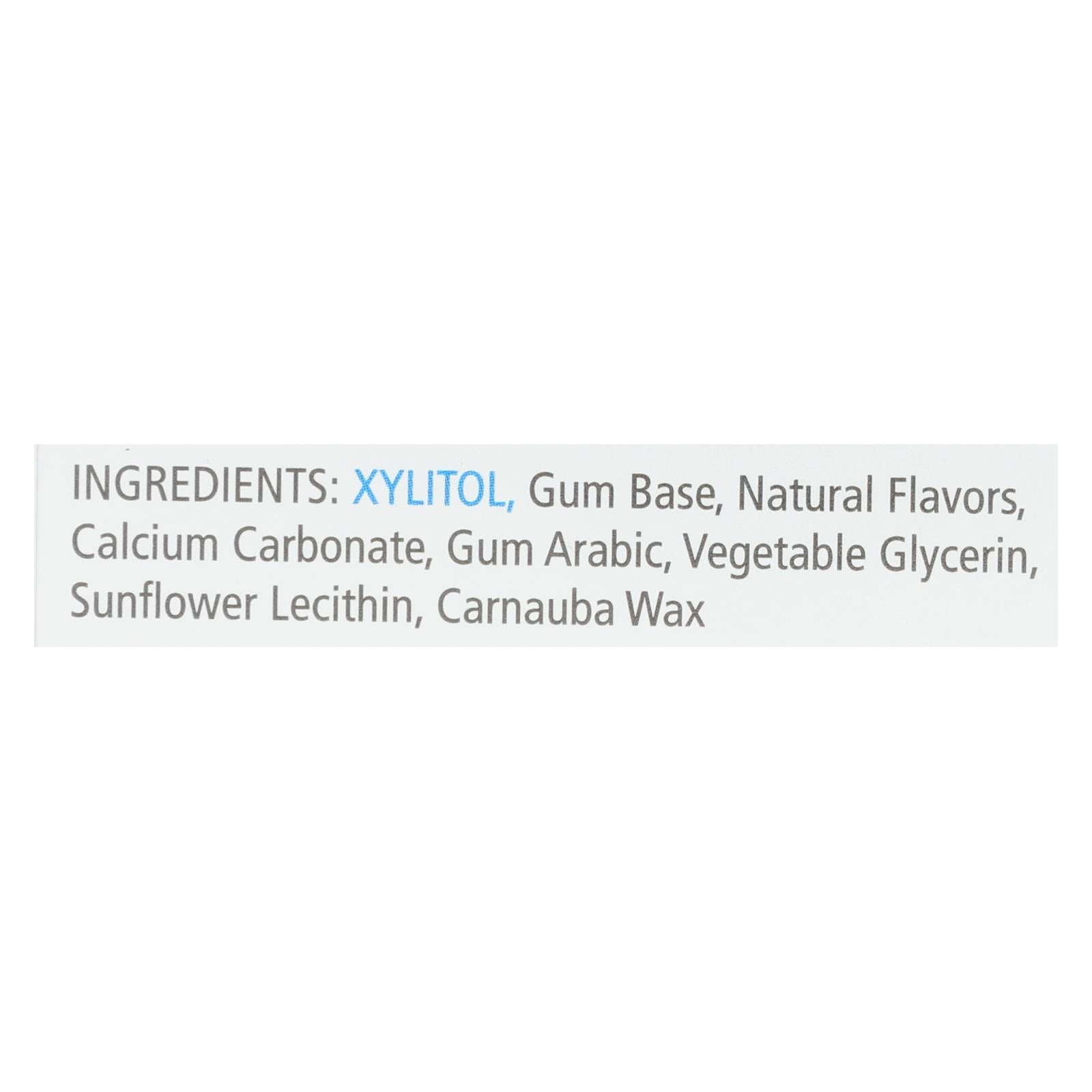 Spry Xylitol Gems - Peppermint - Case Of 20 - 10 Count - Maras Green