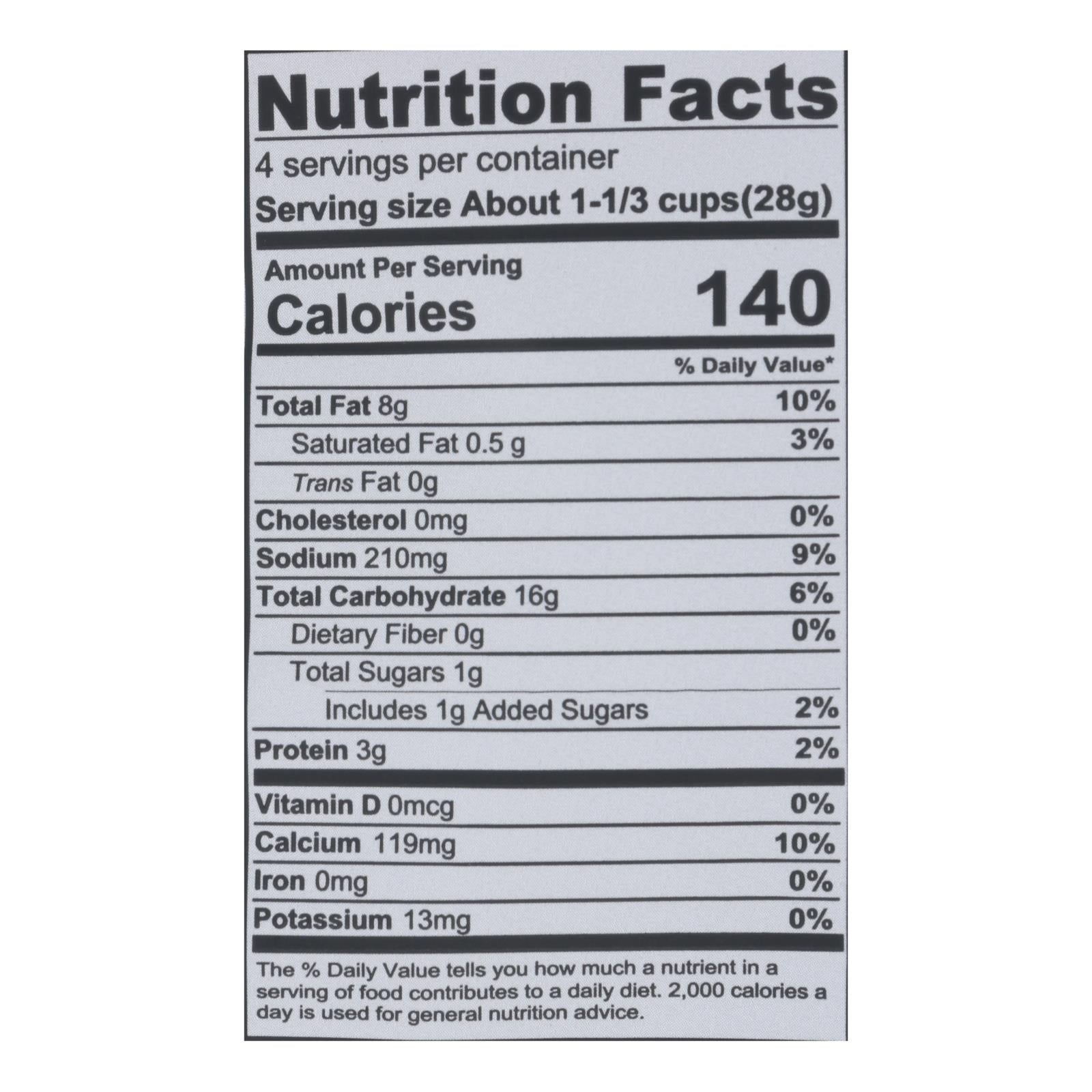 Spudsy - Sw Pot Puff Chsy Cheddar - Case Of 12 - 4 Oz - Maras Green