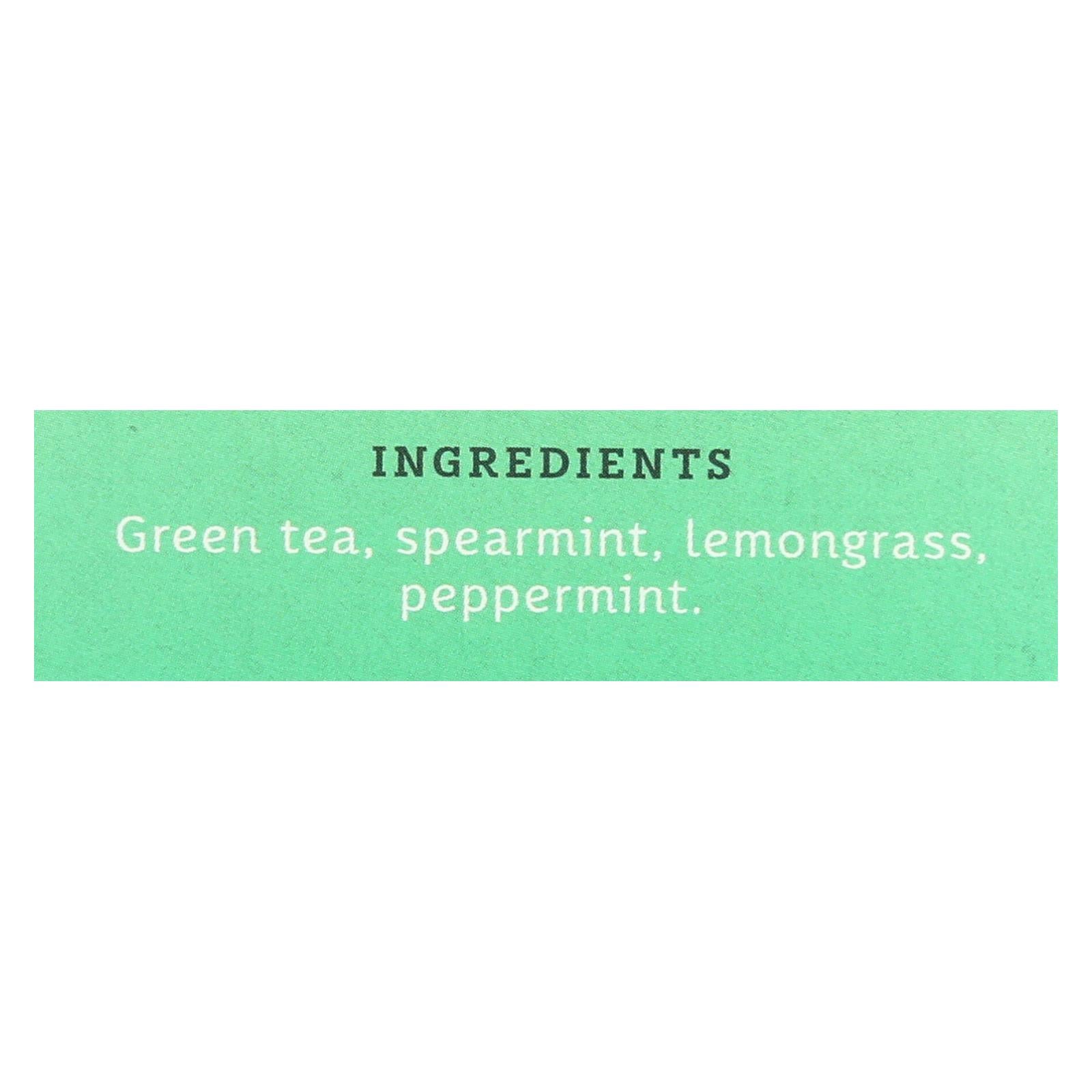 Stash Tea Green Tea - Moroccan Mint - Case Of 6 - 20 Bags - Maras Green