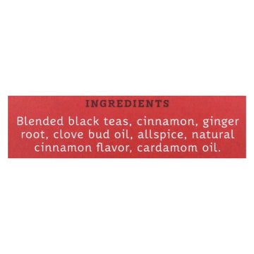 Stash Tea - Tea Black Dble Spice Chai - Case Of 6 - 18 Bag - Maras Green