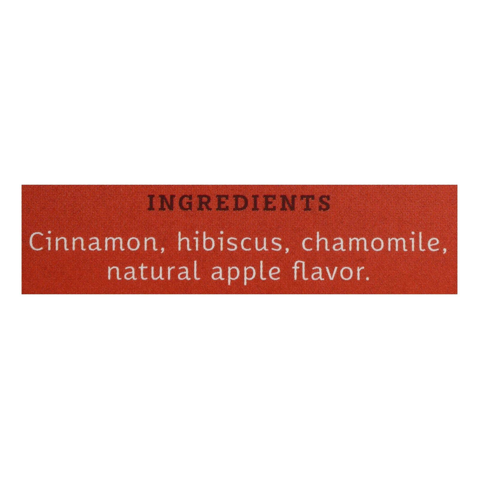 Stash Tea - Tea Herbal Cinnamon Apple Chamomile - Case Of 6 - 20 Bags - Maras Green