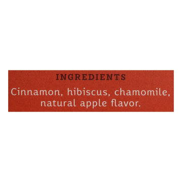 Stash Tea - Tea Herbal Cinnamon Apple Chamomile - Case Of 6 - 20 Bags - Maras Green