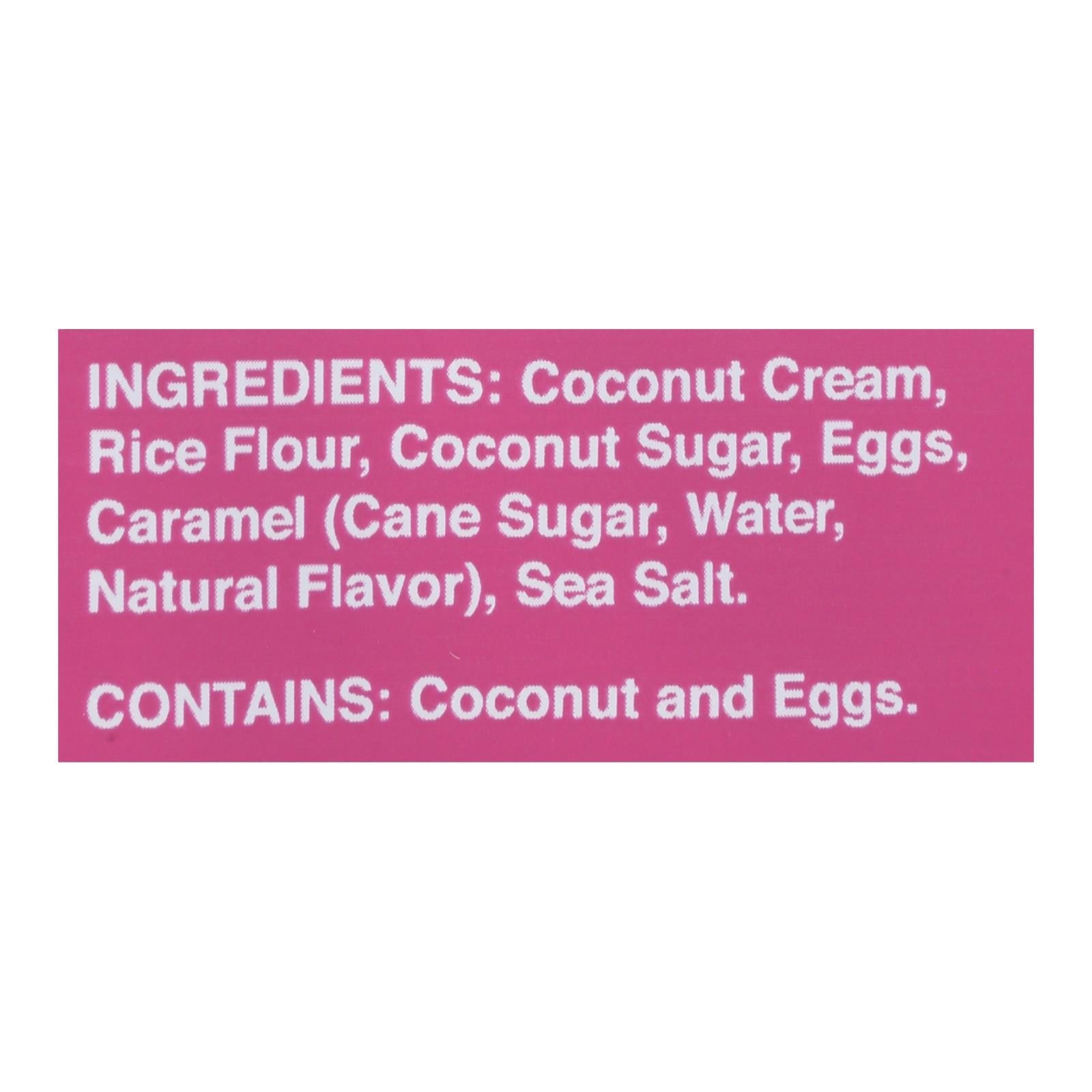 Sun Tropics Coco Rolls Salted Caramel, Rolled Coconut Wafer - Case Of 12 - 4 Oz - Maras Green