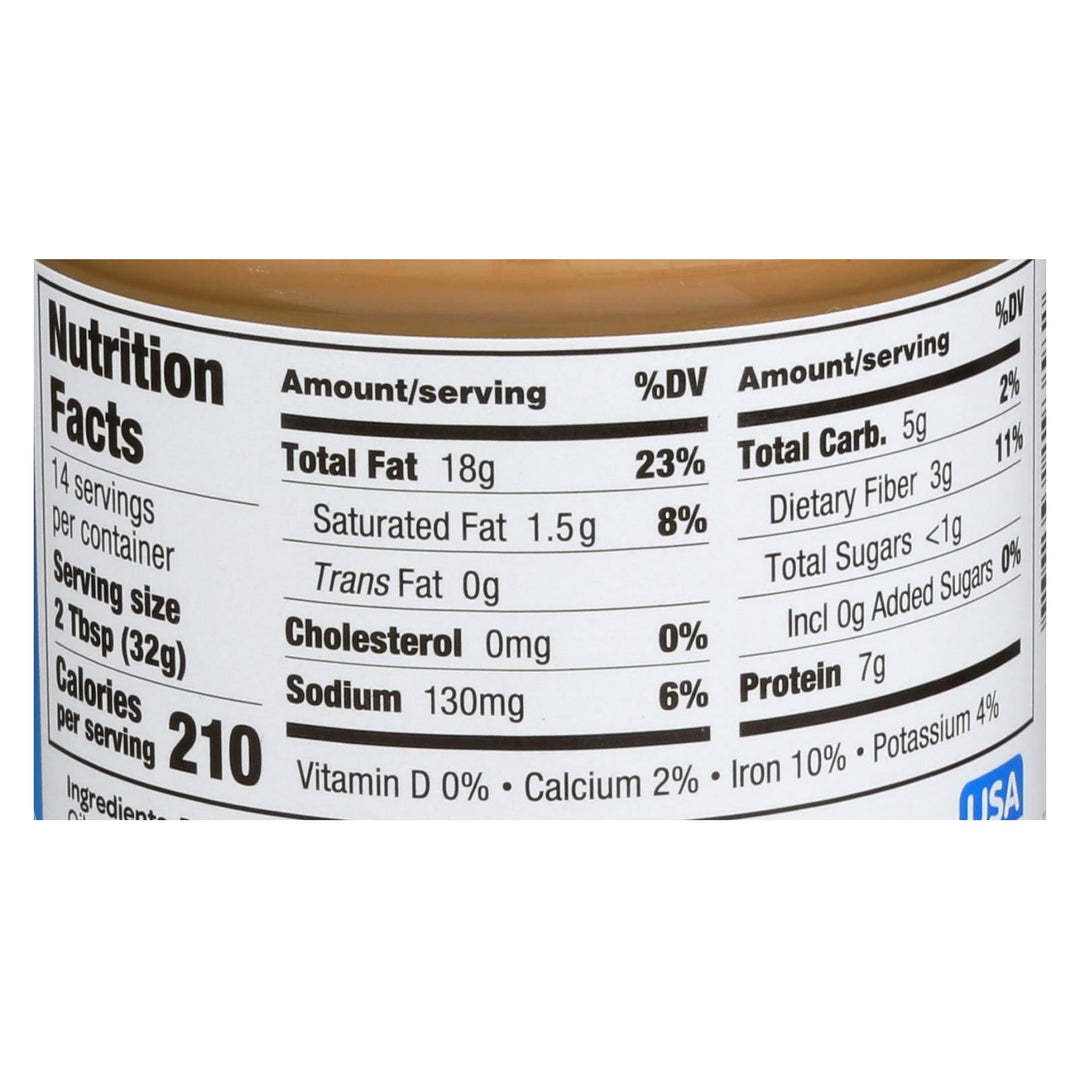 Sunbutter Sunflower Butter - No Sugar Added - Case Of 6 - 16 Oz. - Maras Green