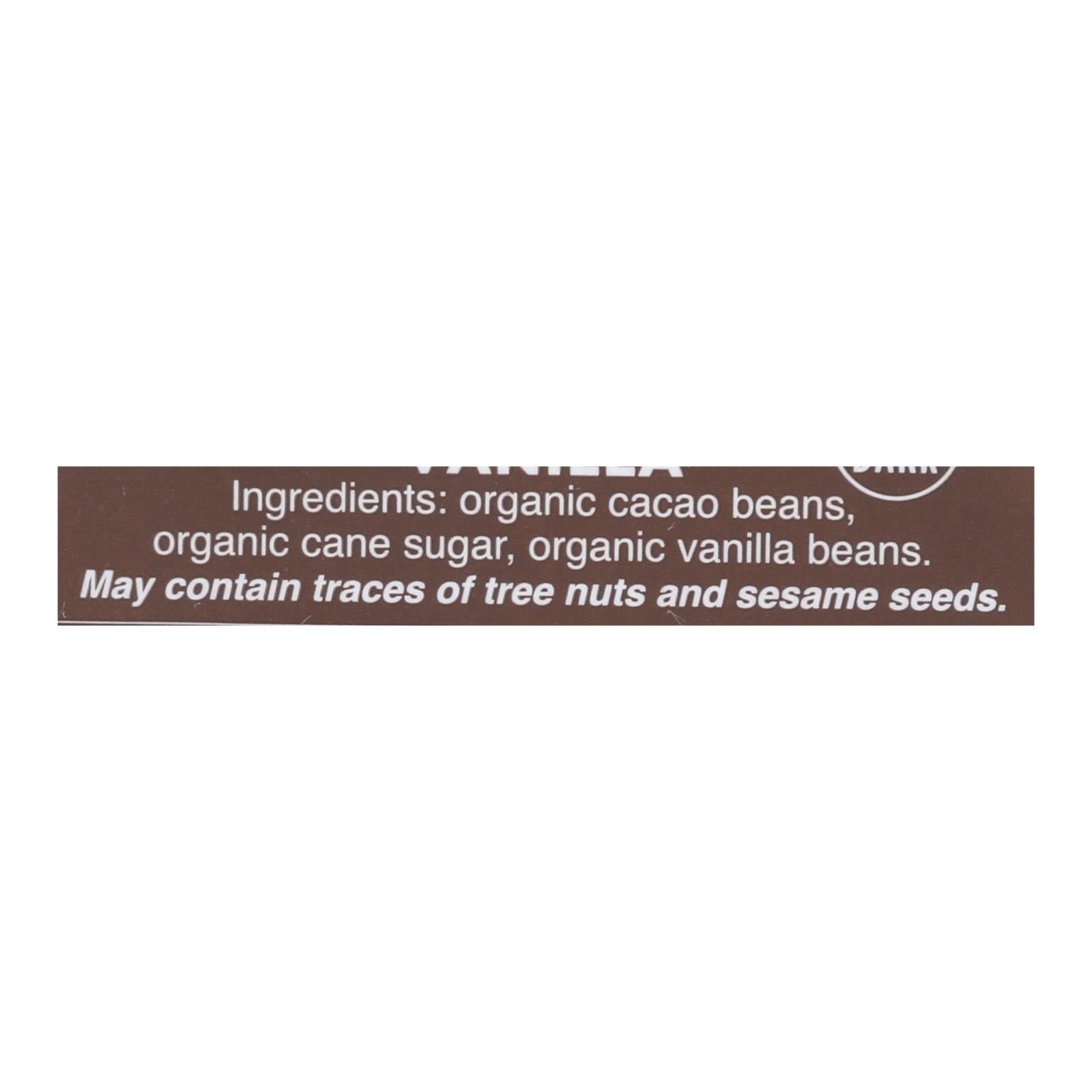 Taza Chocolate Organic Chocolate Mexicano Discs - 50 Percent Dark Chocolate - Vanilla - 2.7 Oz - Case Of 12 - Maras Green
