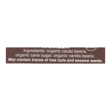 Taza Chocolate Organic Chocolate Mexicano Discs - 50 Percent Dark Chocolate - Vanilla - 2.7 Oz - Case Of 12 - Maras Green