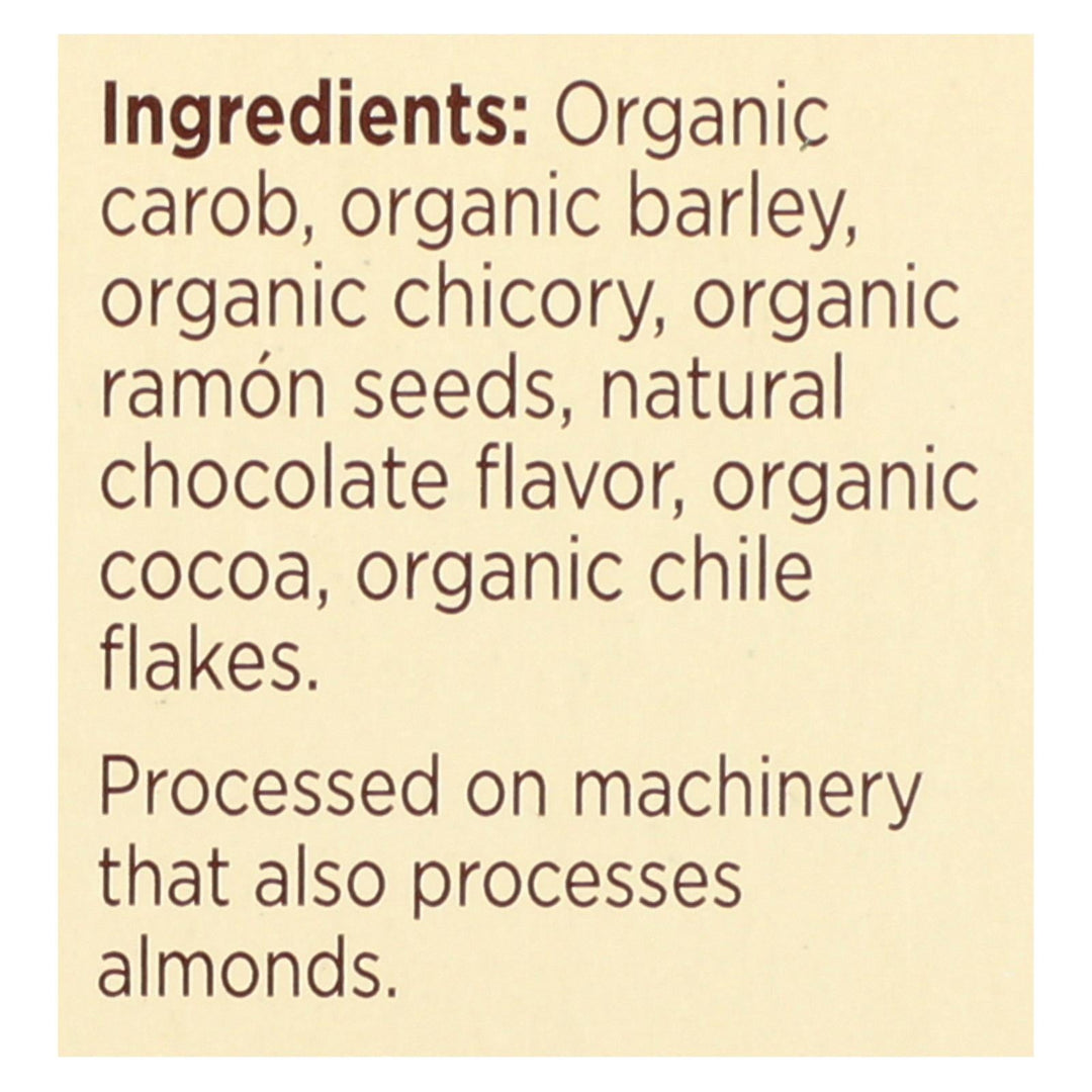 Teeccino Herbal Coffee Chocolate Dark Roast - 10 Tea Bags - Case Of 6 - Maras Green