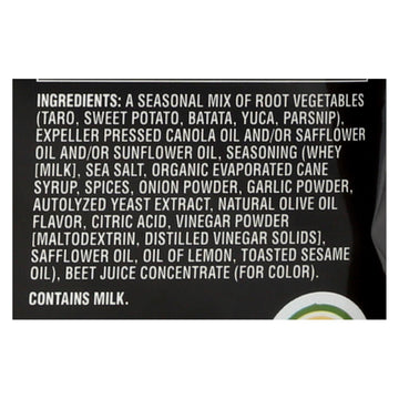 Terra Chips Exotic Vegetable Chips - Mediterranean - Case Of 12 - 6.8 Oz. - Maras Green