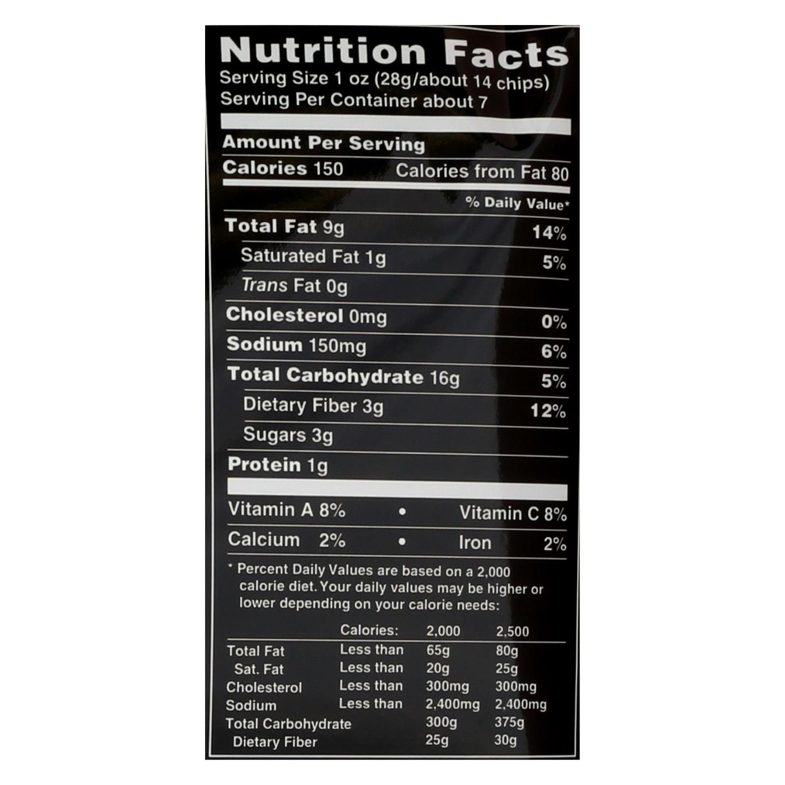 Terra Chips Exotic Vegetable Chips - Mediterranean - Case Of 12 - 6.8 Oz. - Maras Green