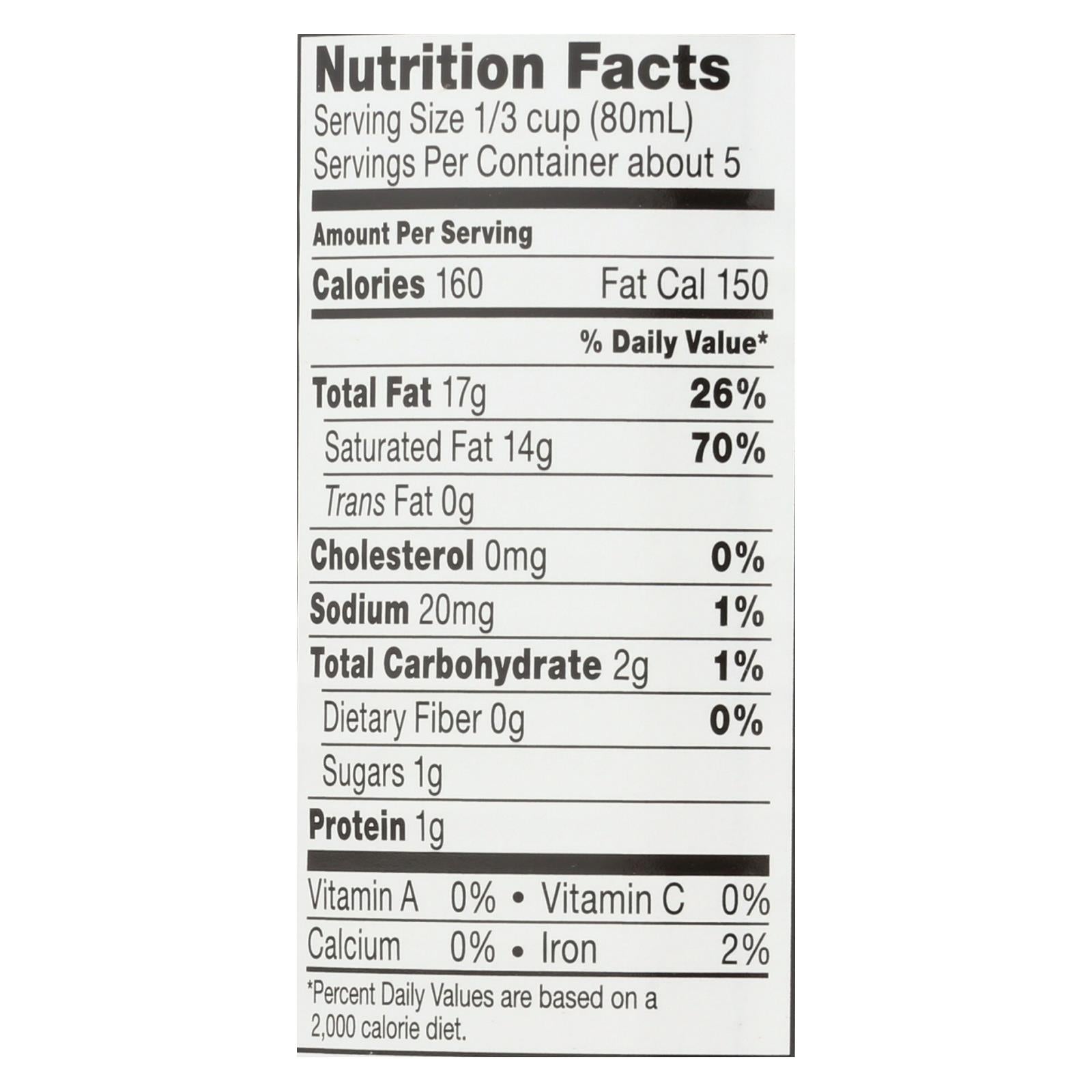 Thai Kitchen Coconut Cream - Case Of 6 - 13.66 Oz. - Maras Green