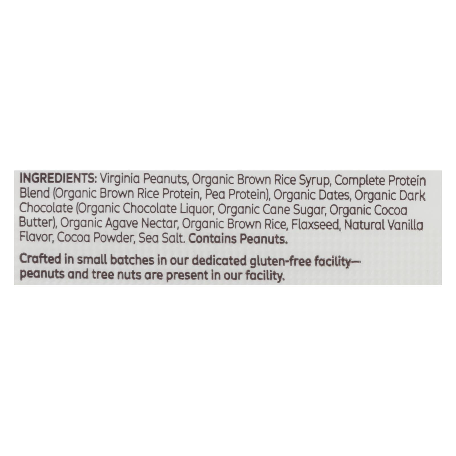 The Gluten Freeb Bar - Chocolate Peanut Butter - Gluten Free - Case Of 12 - 2.05 Oz - Maras Green