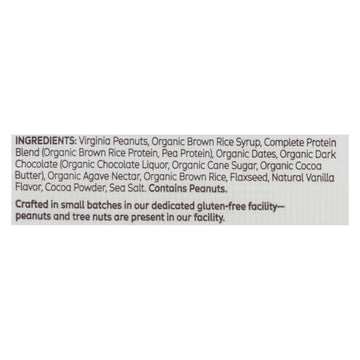 The Gluten Freeb Bar - Chocolate Peanut Butter - Gluten Free - Case Of 12 - 2.05 Oz - Maras Green