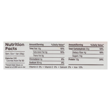 The Gluten Freeb Bar - Chocolate Peanut Butter - Gluten Free - Case Of 12 - 2.05 Oz - Maras Green