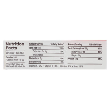 The Gluten Freeb Bar - Cranberry Toasted Almond - Gluten Free - Case Of 12 - 2.05 Oz - Maras Green
